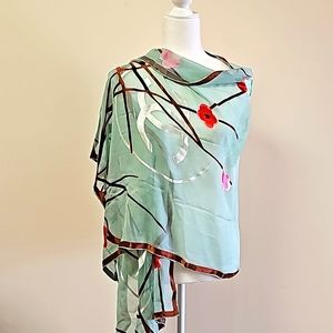 Authentic Chanel silk wrap